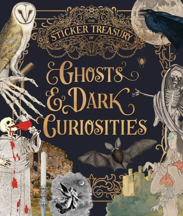 The Sticker Treasury of Ghosts & Dark Curiosities – Smith Street Books – boek cover