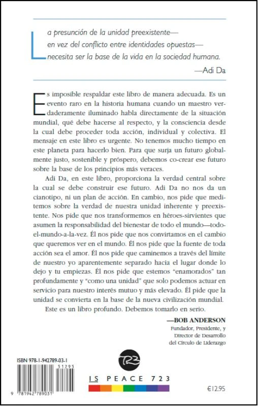 La Unidad Preexistente – boek cover