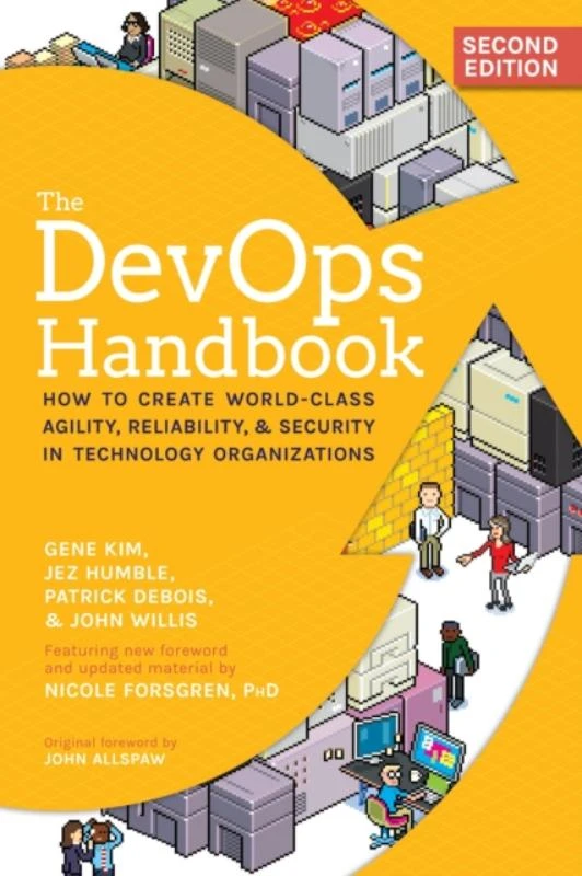 The DevOps Handbook – Gene Kim – boek cover