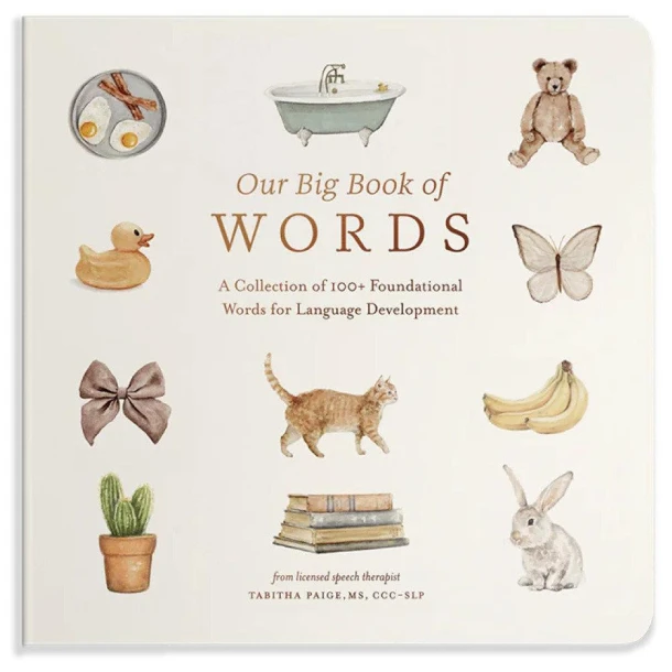 Our Big Book of First Words – Tabitha Paige – boek cover
