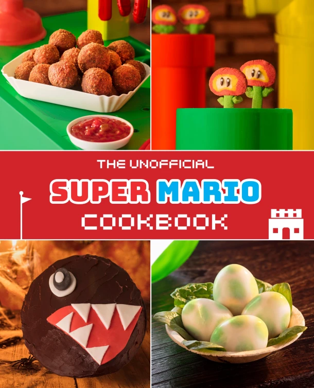 Unofficial Super Mario Cookbook – Tom Grimm – boek cover