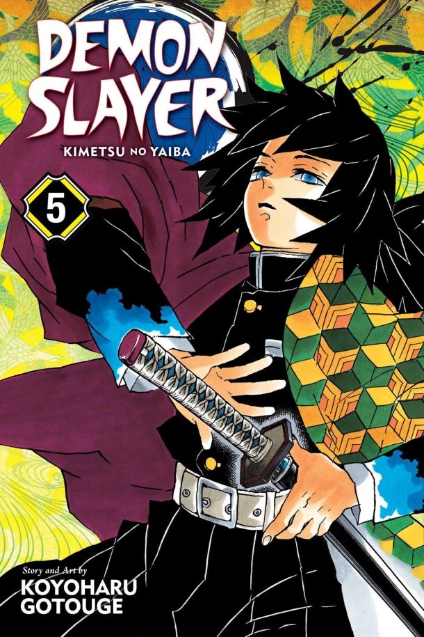 Demon Slayer: Kimetsu no Yaiba, Vol. 5 – Koyoharu Gotouge – boek cover