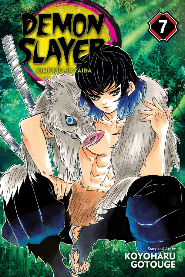 Demon Slayer: Kimetsu no Yaiba, Vol. 7 – Koyoharu Gotouge – boek cover