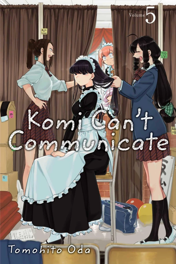 Komi Can't Communicate, Vol. 5 – Tomohito Oda – boek cover