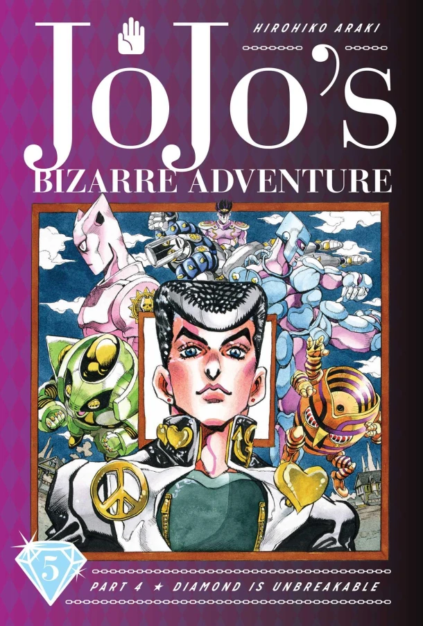 JoJo's Bizarre Adventure: Part 4--Diamond Is Unbreakable, Vol. 5 – Hirohiko Araki – boek cover