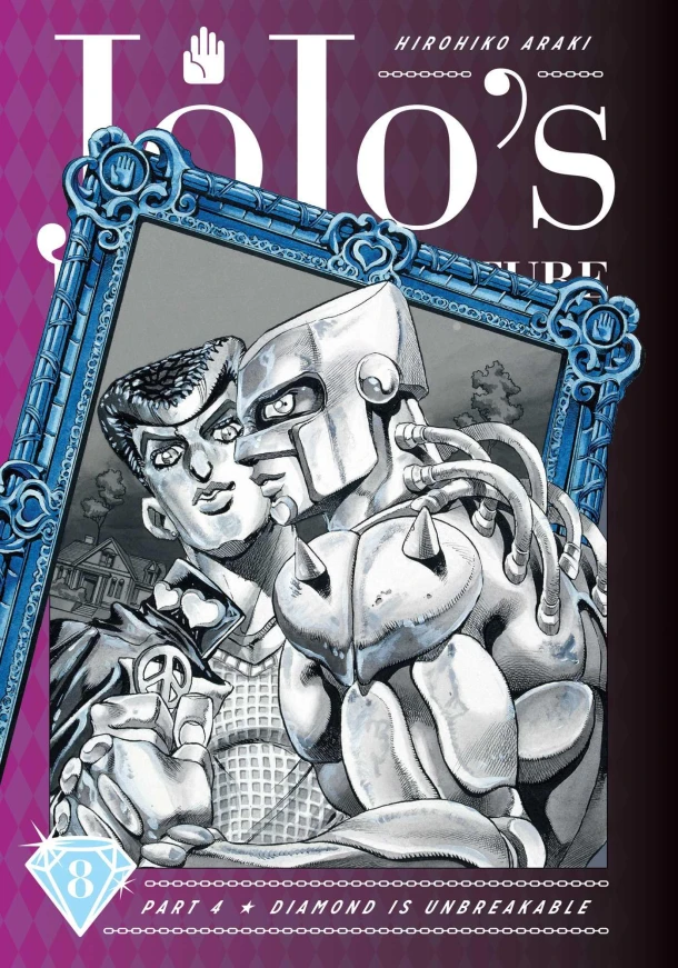JoJo's Bizarre Adventure: Part 4--Diamond Is Unbreakable, Vol. 8 – Hirohiko Araki – boek cover