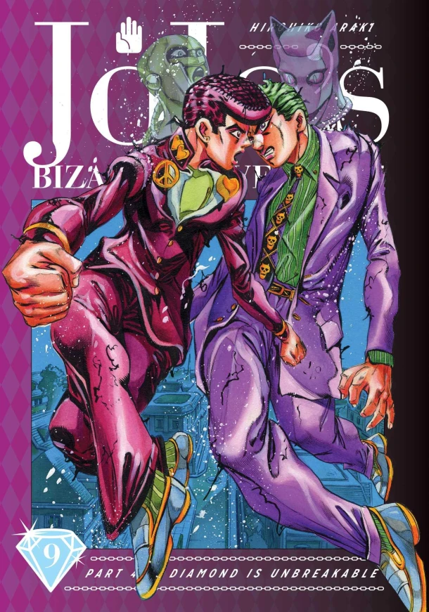 JoJo's Bizarre Adventure: Part 4--Diamond Is Unbreakable, Vol. 9 – Hirohiko Araki – boek cover