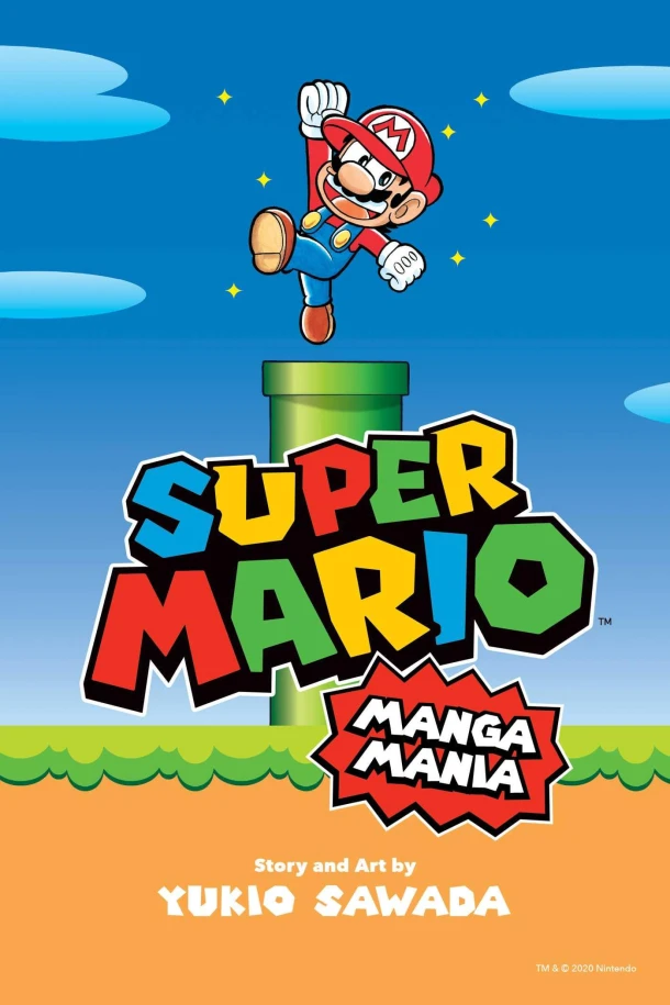Super Mario Manga Mania – Yukio Sawada – boek cover