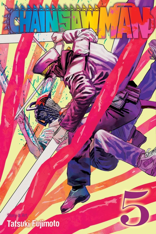 Chainsaw Man, Vol. 5 – Tatsuki Fujimoto – boek cover