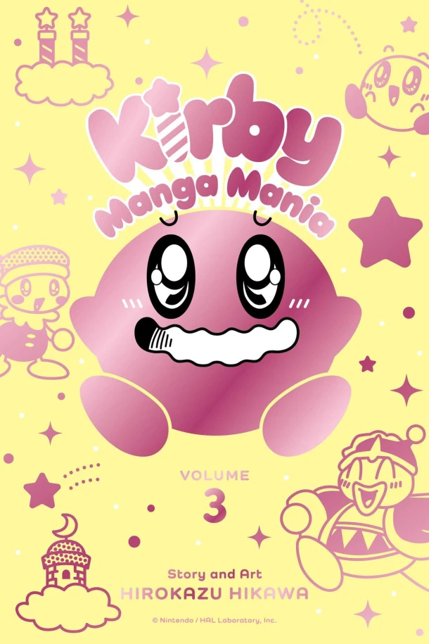 Kirby Manga Mania, Vol. 3 – Hirokazu Hikawa – boek cover