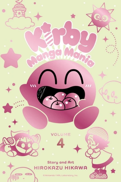 Kirby Manga Mania, Vol. 4 – Hirokazu Hikawa – boek cover