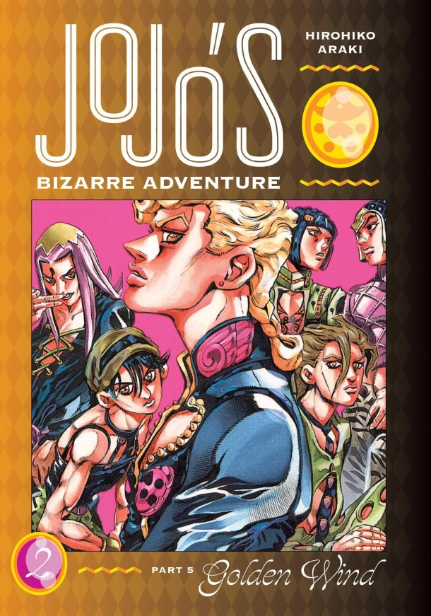 JoJo's Bizarre Adventure: Part 5--Golden Wind, Vol. 2 – Hirohiko Araki – boek cover