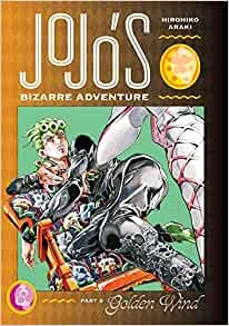 JoJo's Bizarre Adventure: Part 5--Golden Wind, Vol. 8 – Hirohiko Araki – boek cover