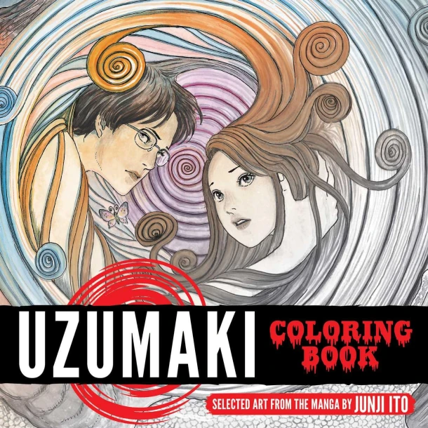 Uzumaki Coloring Book: The Art of the Manga – Ito, Junji – boek cover