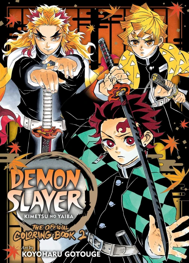 Demon Slayer: Kimetsu no Yaiba: The Official Coloring Book 2 – Koyoharu Gotouge – boek cover