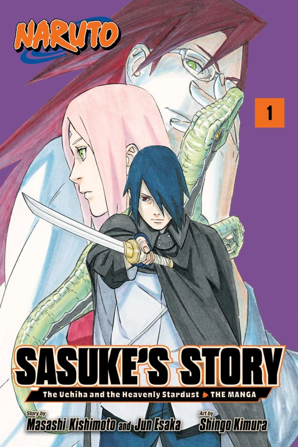 Naruto: Sasuke's Story¿The Uchiha and the Heavenly Stardust: The Manga, Vol. 1 – Masashi Kishimoto – boek cover