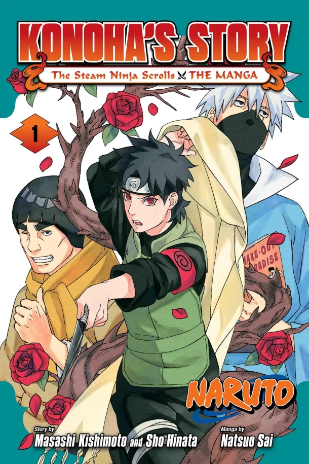 Naruto: Konoha's Story¿The Steam Ninja Scrolls: The Manga, Vol. 1 – Masashi Kishimoto – boek cover