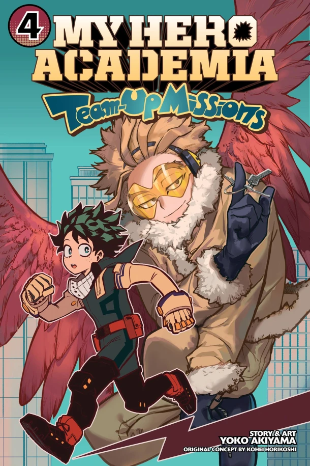 My Hero Academia: Team-Up Missions, Vol. 4 – Kohei Horikoshi – boek cover