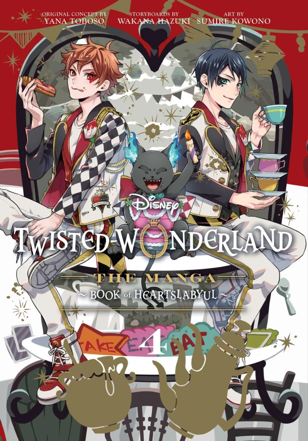 Disney Twisted-Wonderland 4 – Wakana Hazuki – boek cover