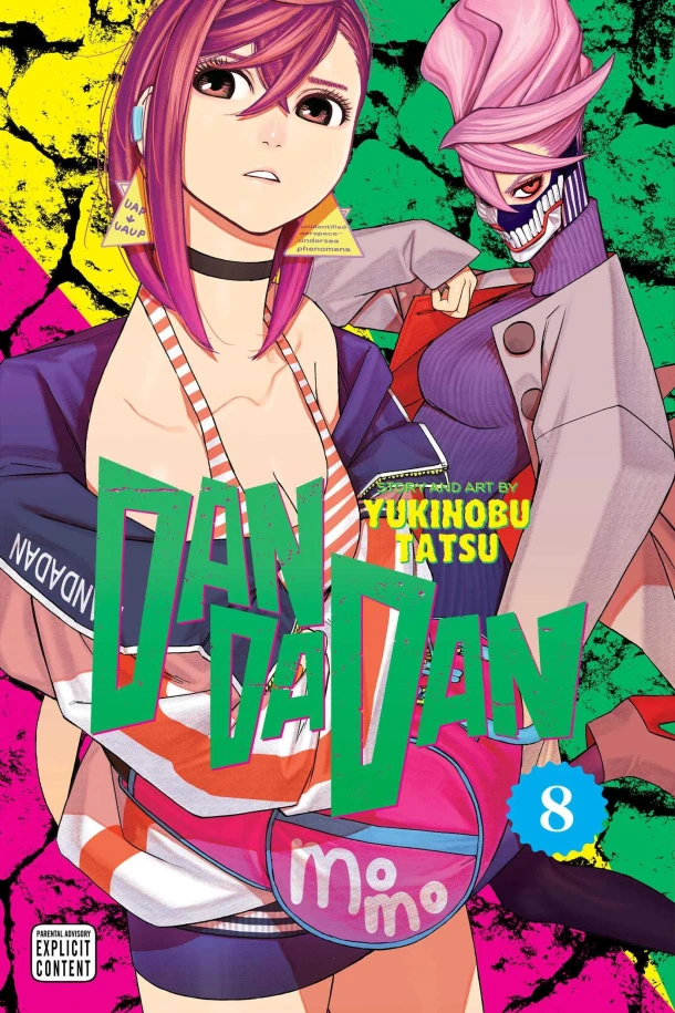 Dandadan, Vol. 8 – Yukinobu Tatsu – boek cover