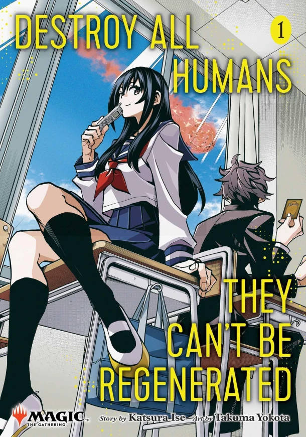 Destroy All Humans. They Can't Be Regenerated. A Magic: The Gathering Manga, Vol. 1 – Katsura Ise – boek cover