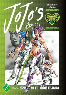 JoJo's Bizarre Adventure: Part 6--Stone Ocean, Vol. 8 – Hirohiko Araki – boek cover