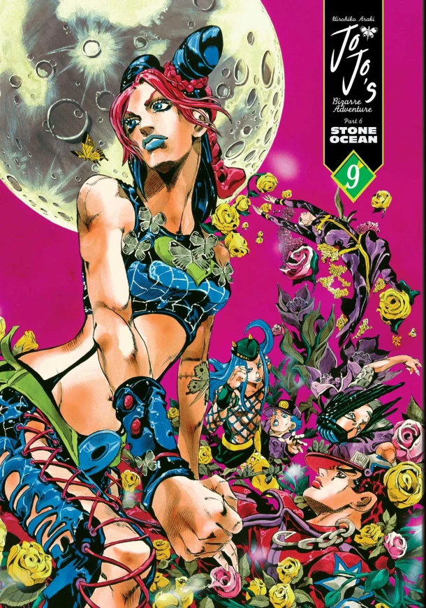 JoJo's Bizarre Adventure: Part 6--Stone Ocean, Vol. 9 – Hirohiko Araki – boek cover