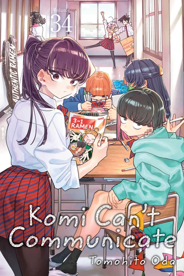 Komi Can't Communicate, Vol. 34 – Tomohito Oda – boek cover