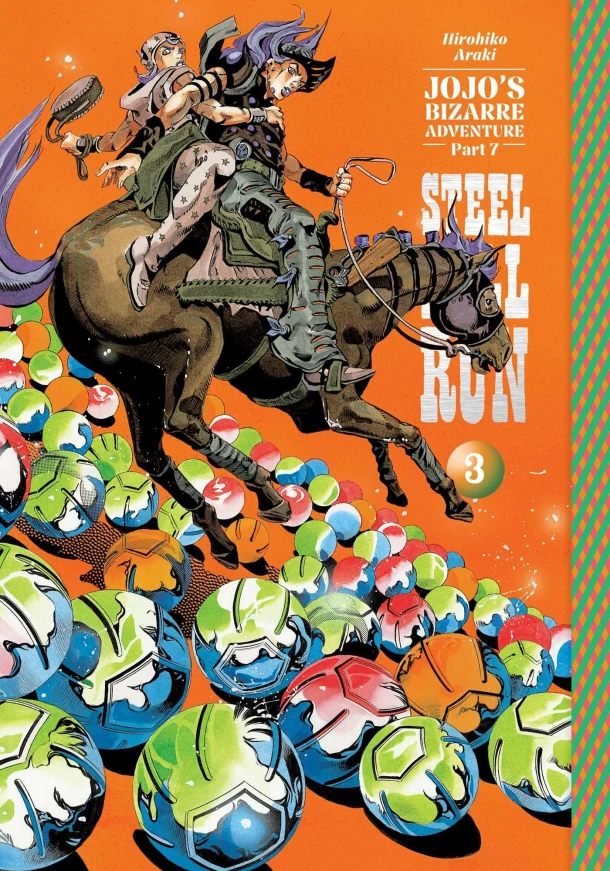 JoJo's Bizarre Adventure: Part 7--Steel Ball Run, Vol. 3 – Hirohiko Araki – boek cover