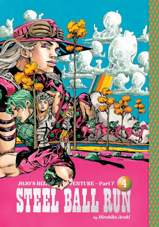 JoJo's Bizarre Adventure: Part 7--Steel Ball Run, Vol. 4 – Hirohiko Araki – boek cover