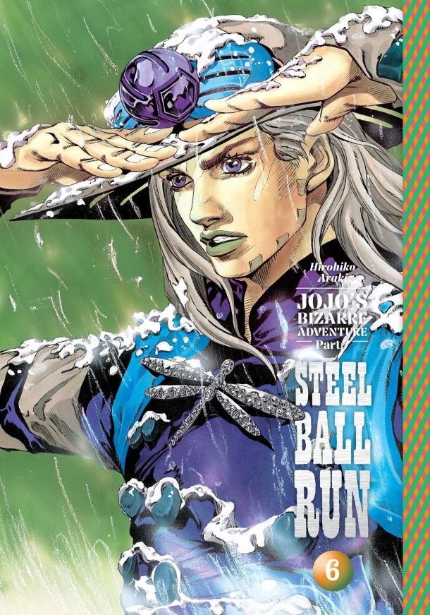 JoJo's Bizarre Adventure: Part 7--Steel Ball Run, Vol. 6 – Hirohiko Araki – boek cover