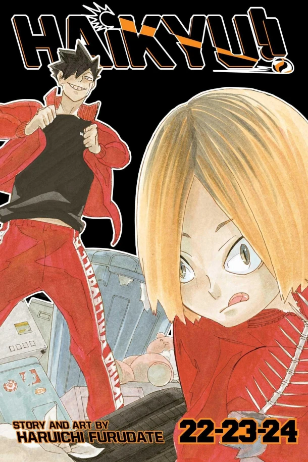 Haikyu!! (3-in-1 Edition), Vol. 8 – Haruichi Furudate – boek cover