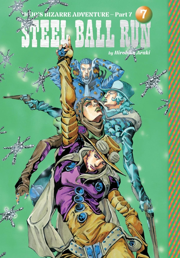 JoJo's Bizarre Adventure: Part 7--Steel Ball Run, Vol. 7 – Hirohiko Araki – boek cover