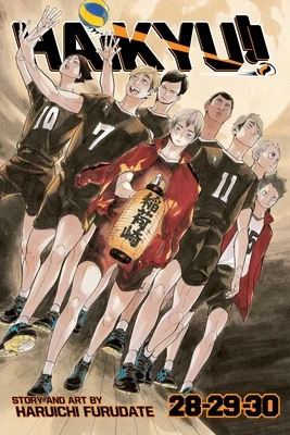 Haikyu!! (3-in-1 Edition), Vol. 10 – Haruichi Furudate – boek cover