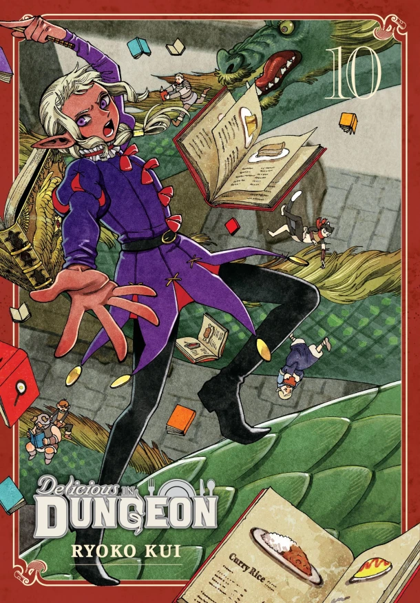 Delicious in Dungeon, Vol. 10 – Abigail Blackman – boek cover