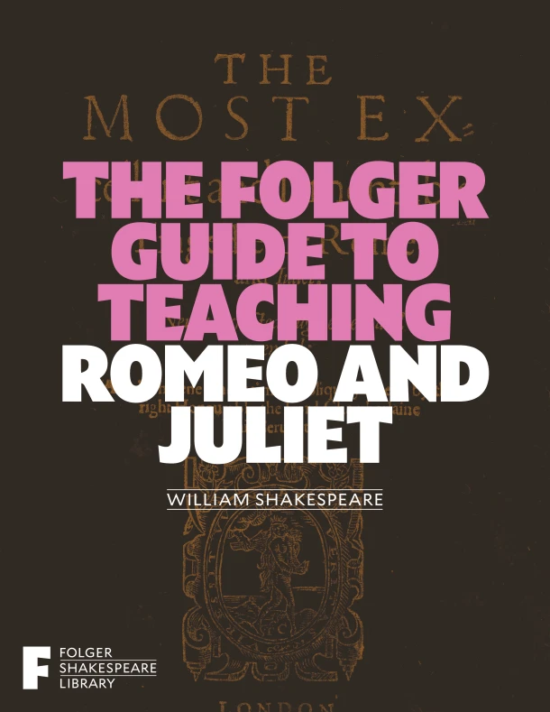 Folger Guide to Teaching Romeo and Juliet – Peggy O‘Brien – boek cover