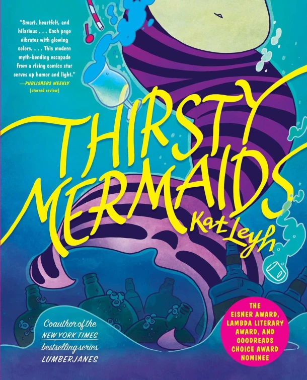 Thirsty Mermaids – Kat Leyh – boek cover