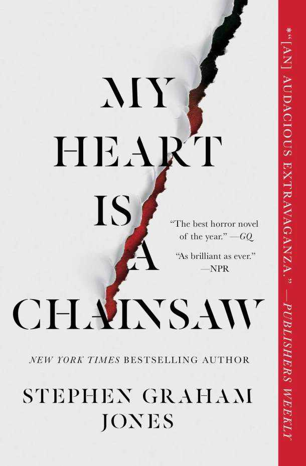 The My Heart Is a Chainsaw – Stephen Graham Jones – boek cover