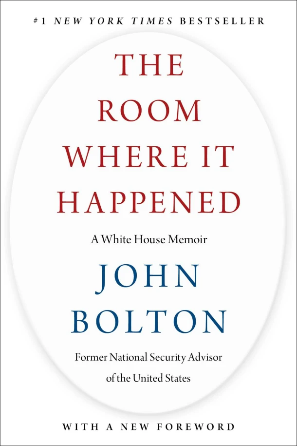 The Room Where It Happened – John Bolton – boek cover