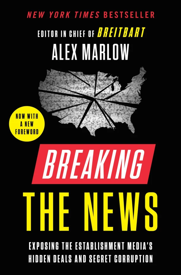 Breaking the News – Alex Marlow – boek cover