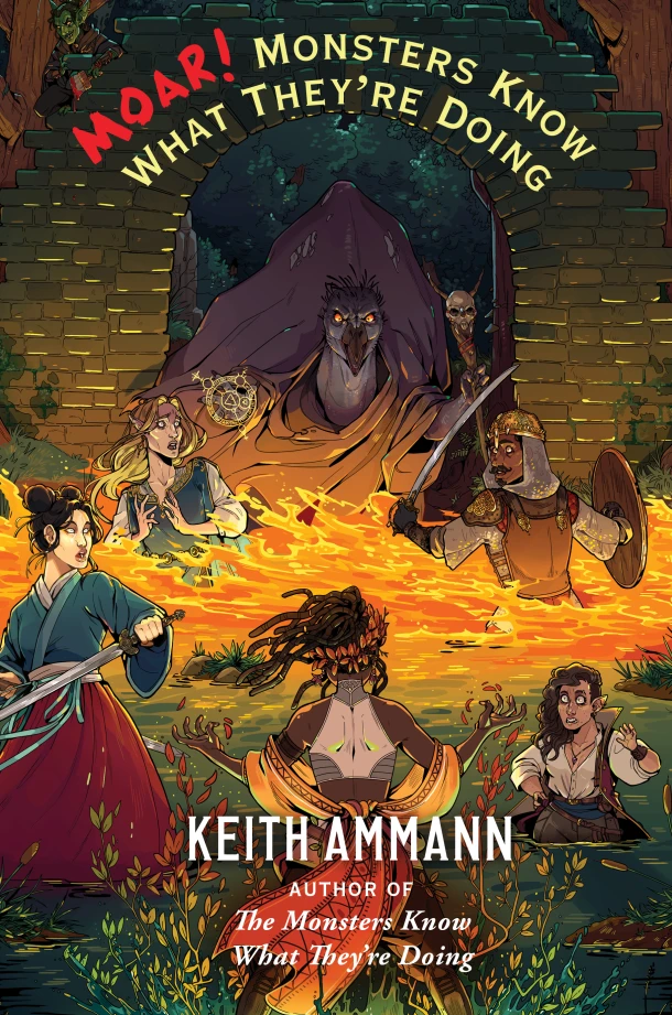 MOAR! Monsters Know What They're Doing – Keith Ammann – boek cover