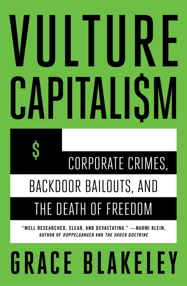 Blakeley, G: Vulture Capitalism – Grace Blakeley – boek cover