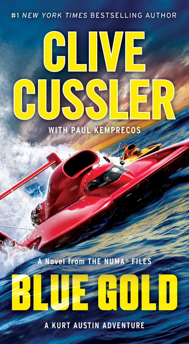 Blue Gold – Clive Cussler – boek cover
