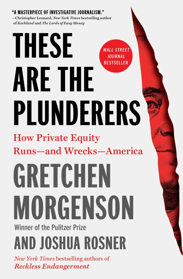 These Are the Plunderers – Gretchen Morgenson – boek cover