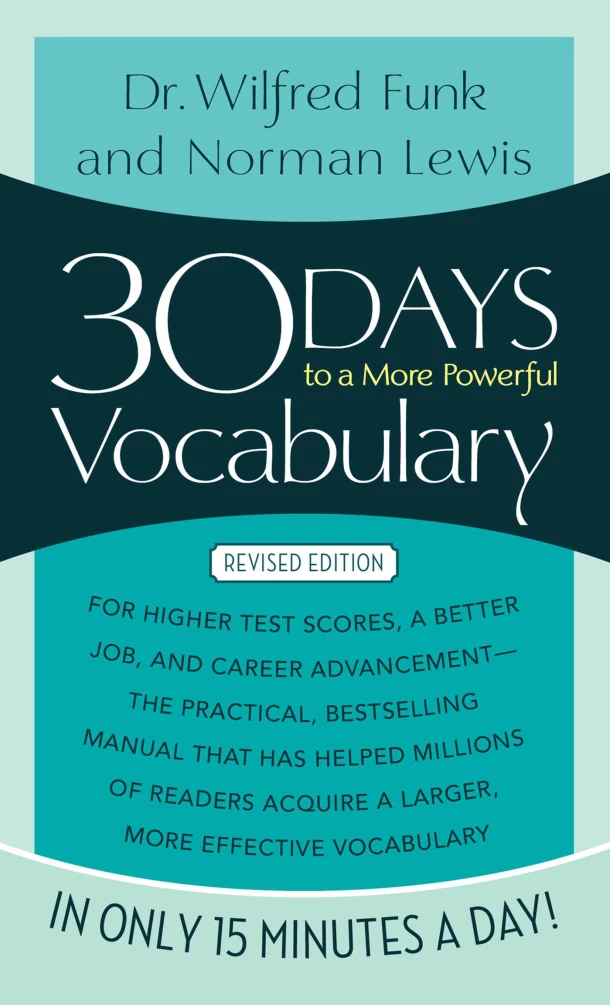 30 Days to a More Powerful Vocabulary – Norman Lewis – boek cover