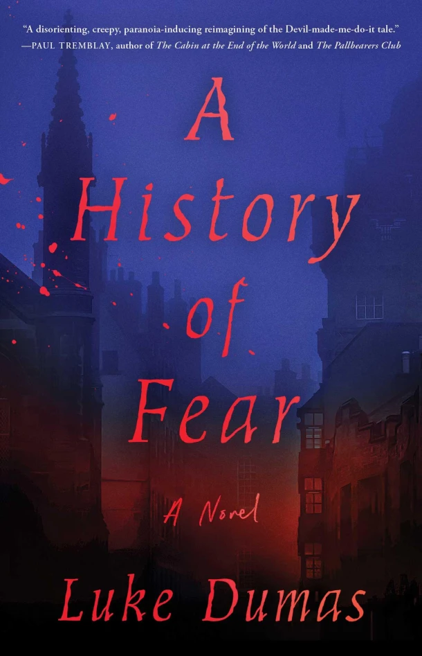 History of Fear – Luke Dumas – boek cover