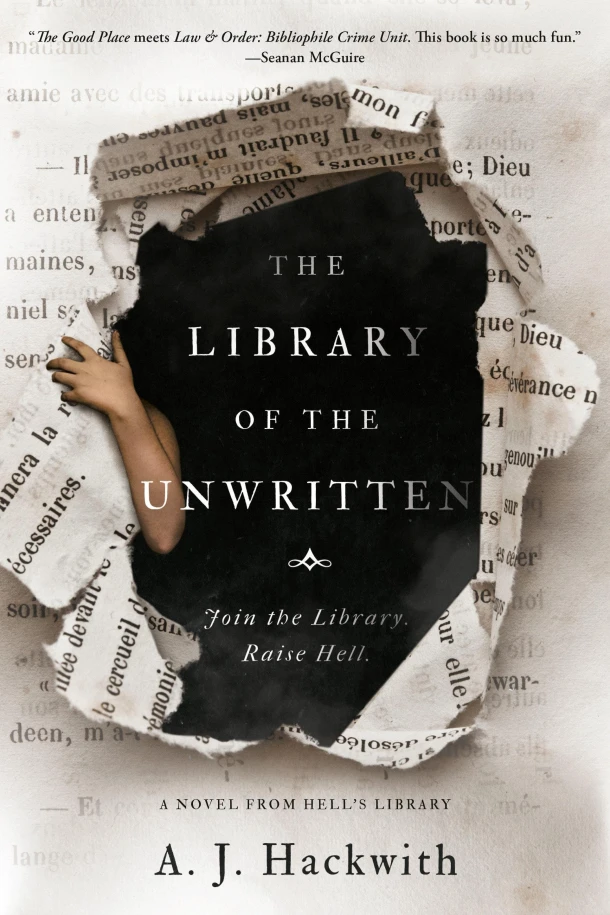 The Library Of The Unwritten – boek cover