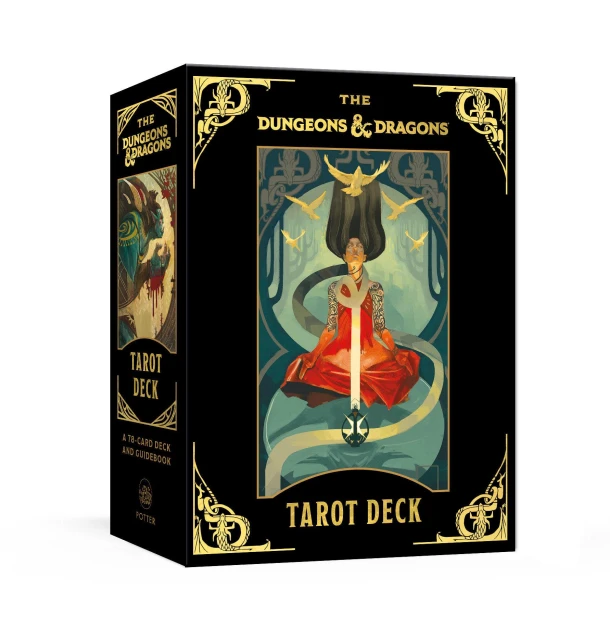 The Dungeons & Dragons Tarot Deck – Official Dungeons & Dragons Licensed – boek cover