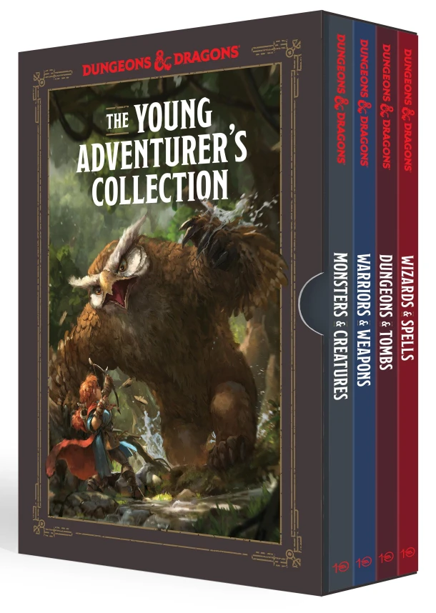 The Young Adventurer's Collection Box Set 1 [Dungeons & Dragons 4 Books] – Jim Zub – boek cover
