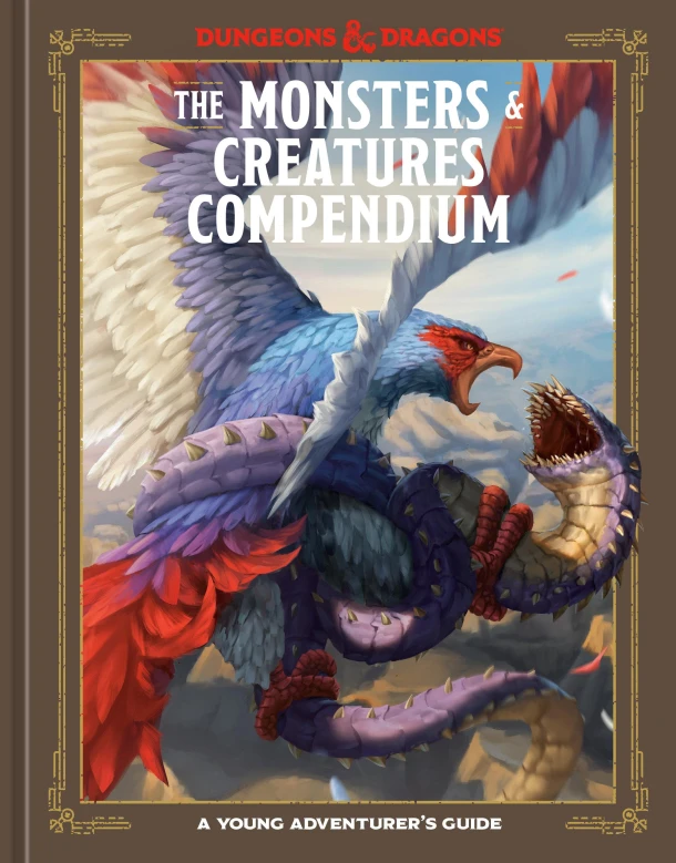 The Monsters & Creatures Compendium (Dungeons & Dragons) – Jim Zub – boek cover